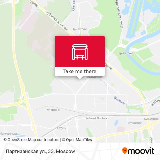 Партизанская ул., 33 map