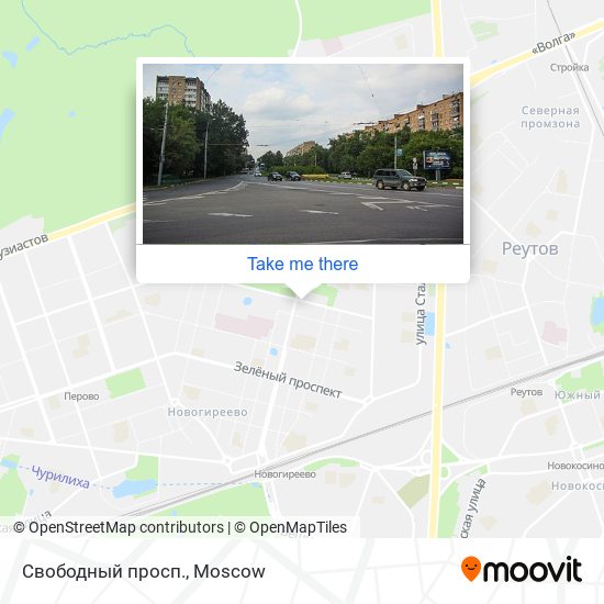 Свободный просп. map