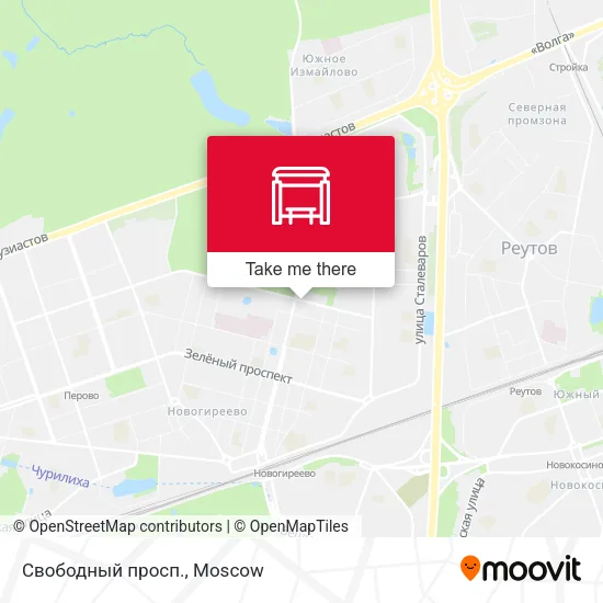 Свободный просп. map