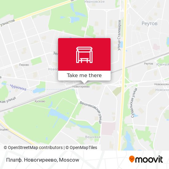 Платф. Новогиреево map