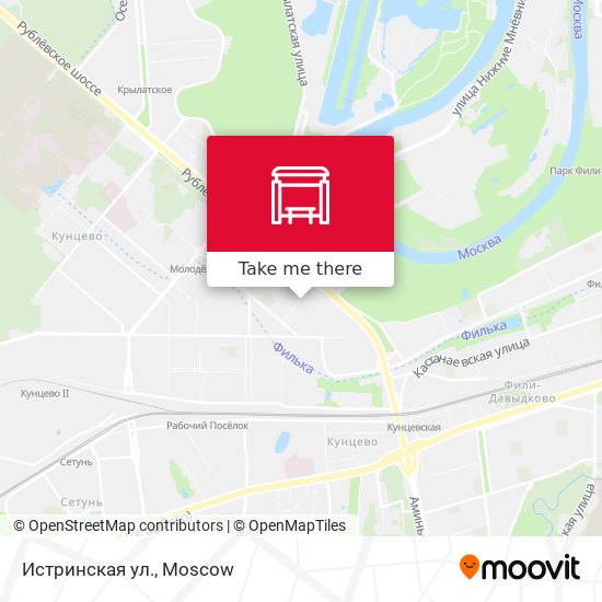 Истринская ул. map