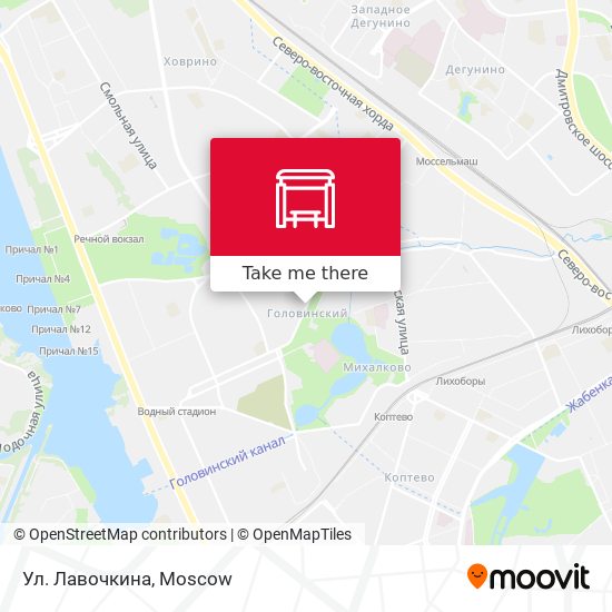 Ул. Лавочкина map