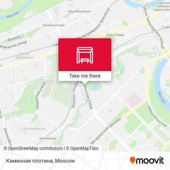 Каменная плотина map