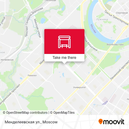 Менделеевская ул. map