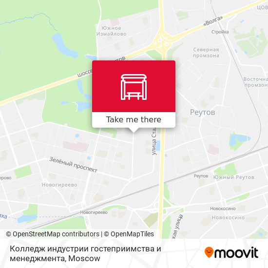 Колледж индустрии гостеприимства и менеджмента map