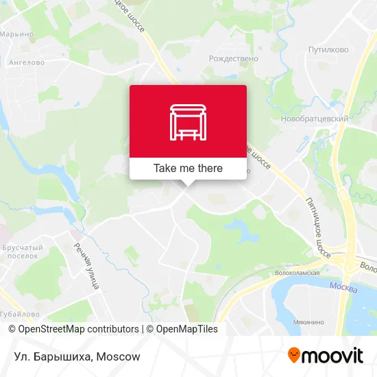 Ул. Барышиха map
