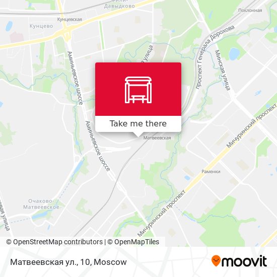 Матвеевская ул., 10 map