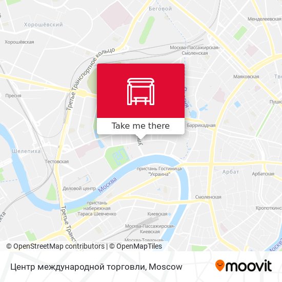 Центр международной торговли map