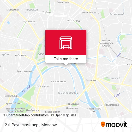 2-й Раушский пер. map