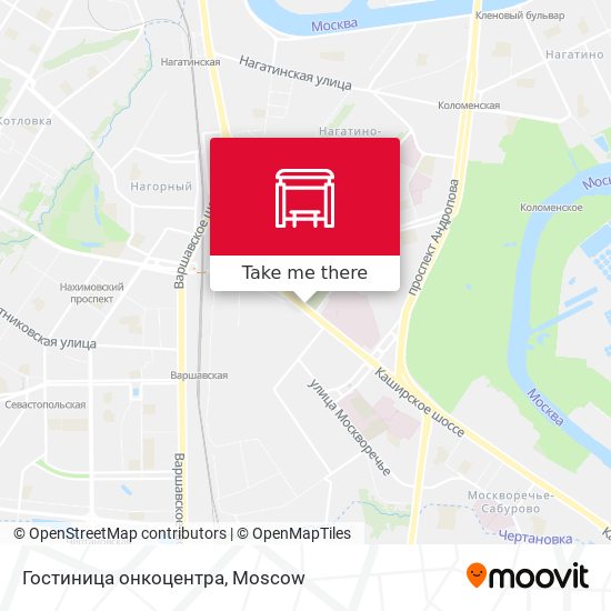 Гостиница онкоцентра map