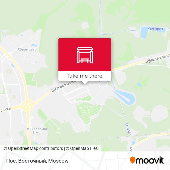 Пос. Восточный map