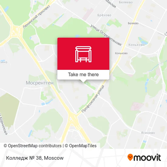 Колледж № 38 map