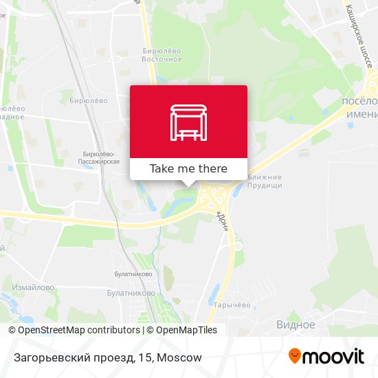 Загорьевский проезд, 15 map