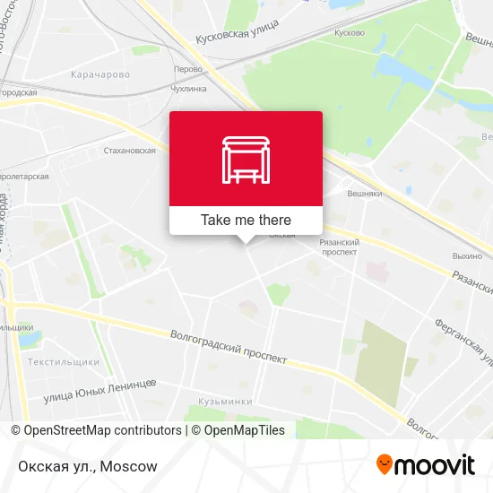 Окская ул. map