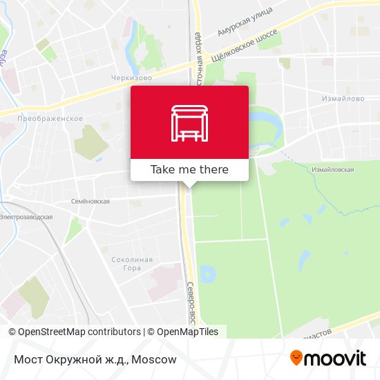 Мост Окружной ж.д. map