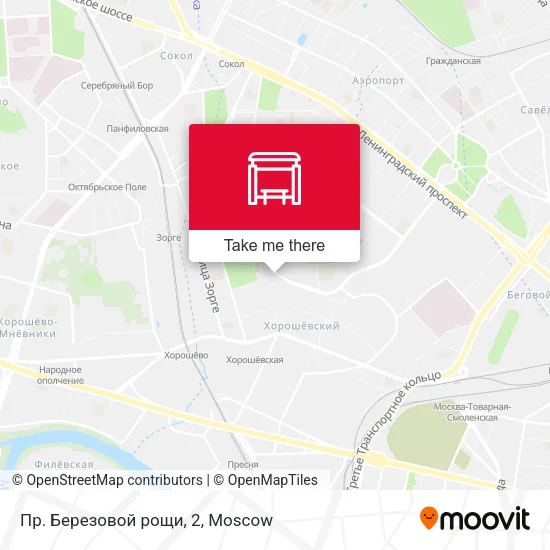 Пр. Березовой рощи, 2 map