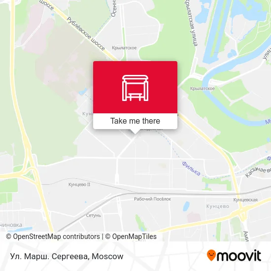 Ул. Марш. Сергеева map