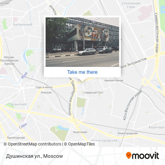 Душинская ул. map