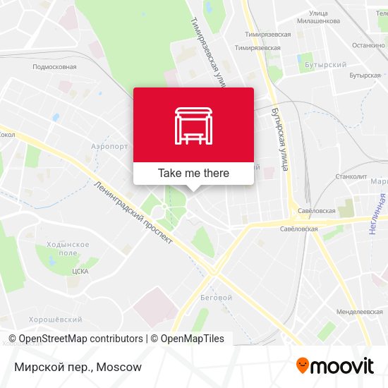 Мирской пер. map