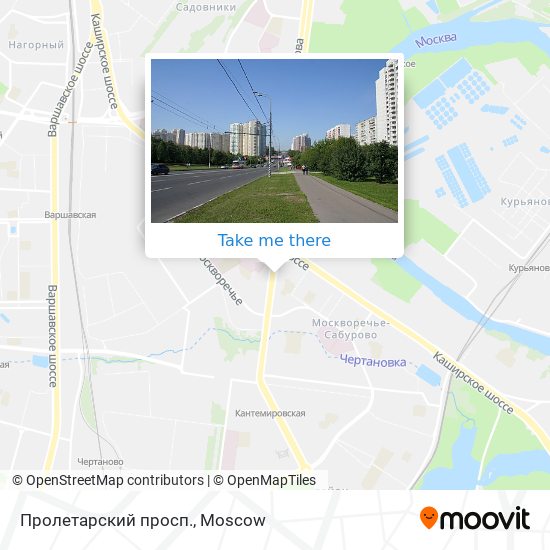 Пролетарский просп. map