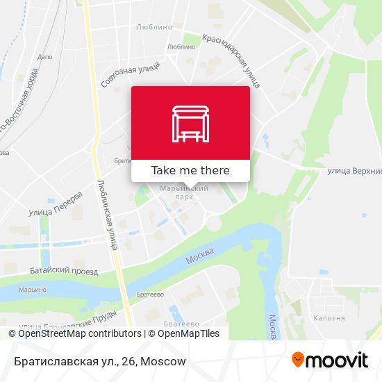 Братиславская ул., 26 map