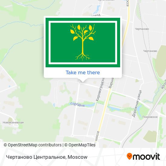 Чертаново Центральное map