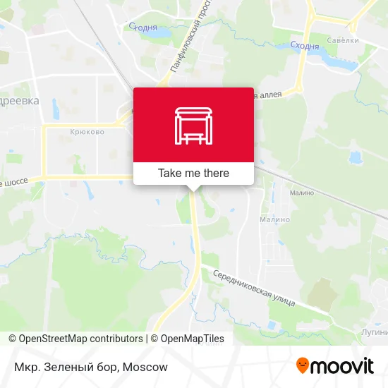 Мкр. Зеленый бор map