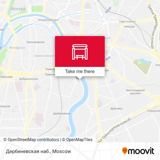 Дербеневская наб. map