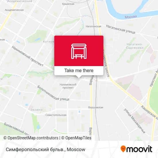 Симферопольский бульв. map