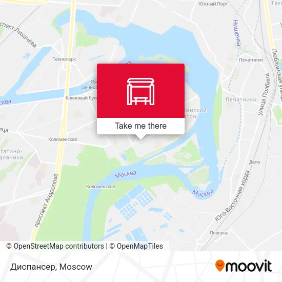 Диспансер map