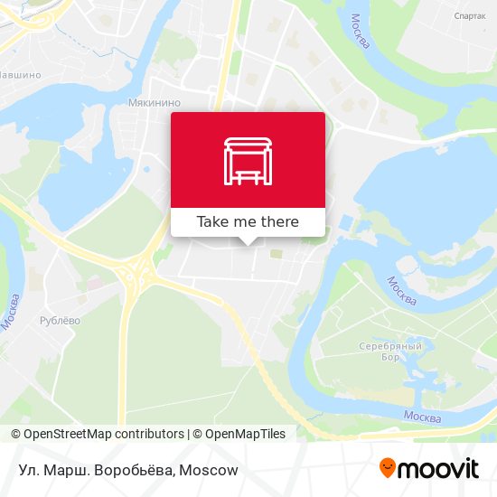 Ул. Марш. Воробьёва map