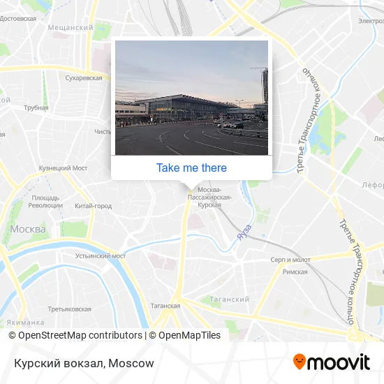 Курский вокзал map