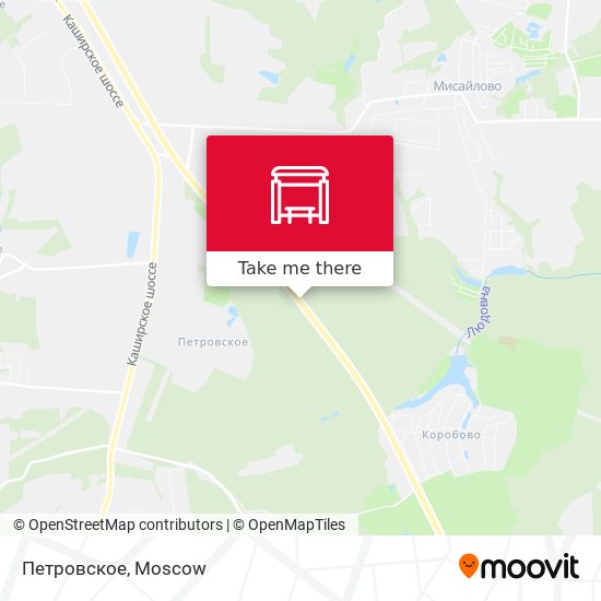 Петровское map