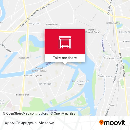 Храм Спиридона map