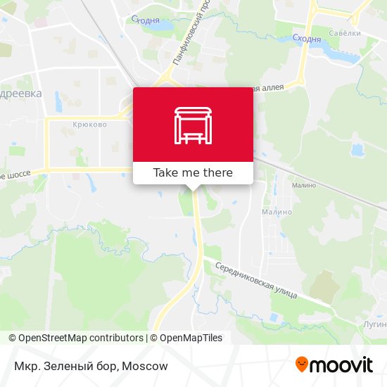 Мкр. Зеленый бор map