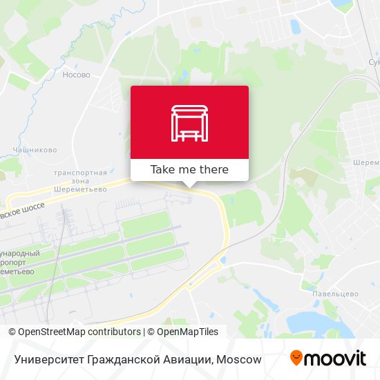 Университет Гражданской Авиации map