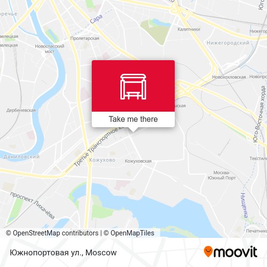Южнопортовая ул. map