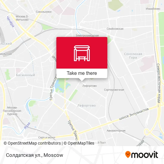 Солдатская ул. map