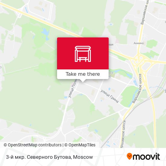 3-й мкр. Северного Бутова map