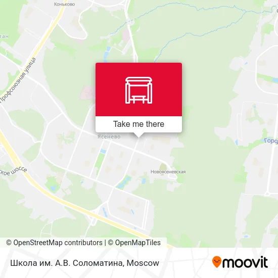 Школа им. А.В. Соломатина map
