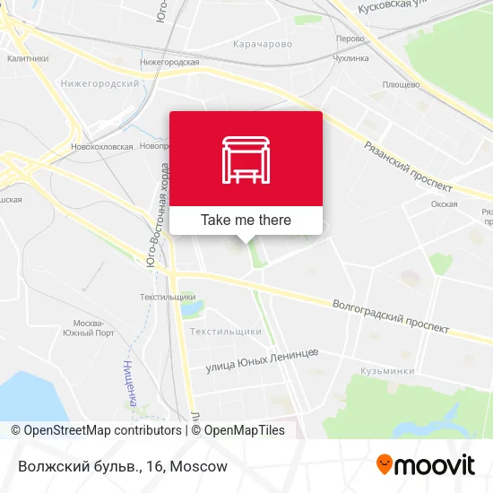 Волжский бульв., 16 map
