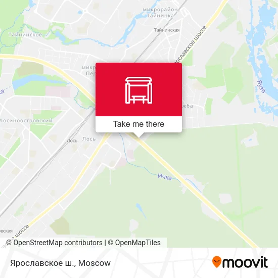Ярославское ш. map