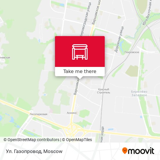 Ул. Газопровод map