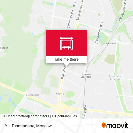Ул. Газопровод map