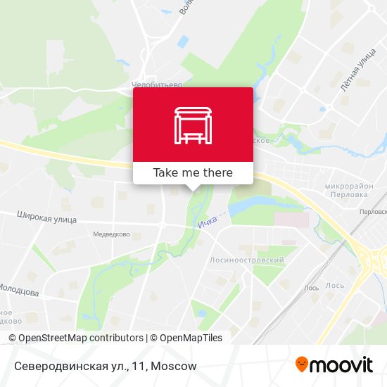 Северодвинская ул., 11 map