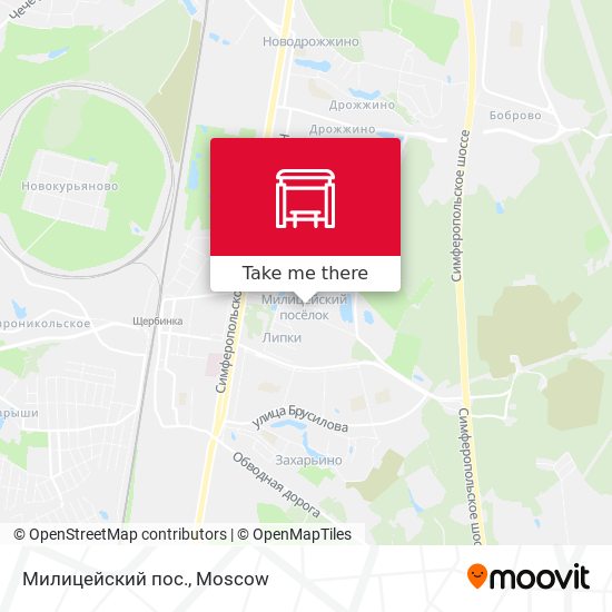 Милицейский пос. map