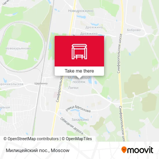 Милицейский пос. map