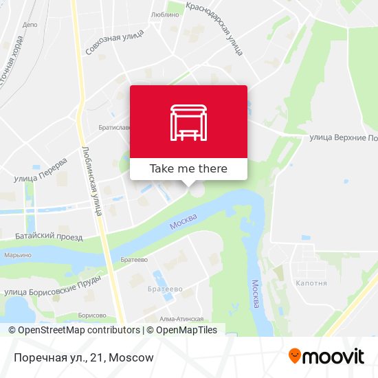 Поречная ул., 21 map
