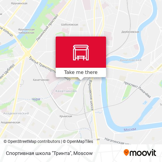 Спортивная школа "Тринта" map