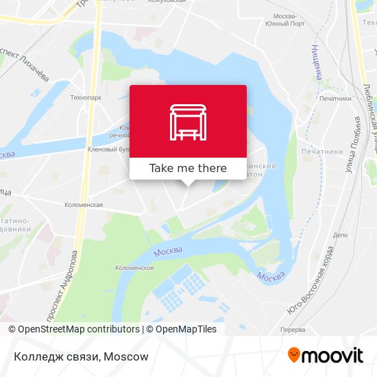 Колледж связи map